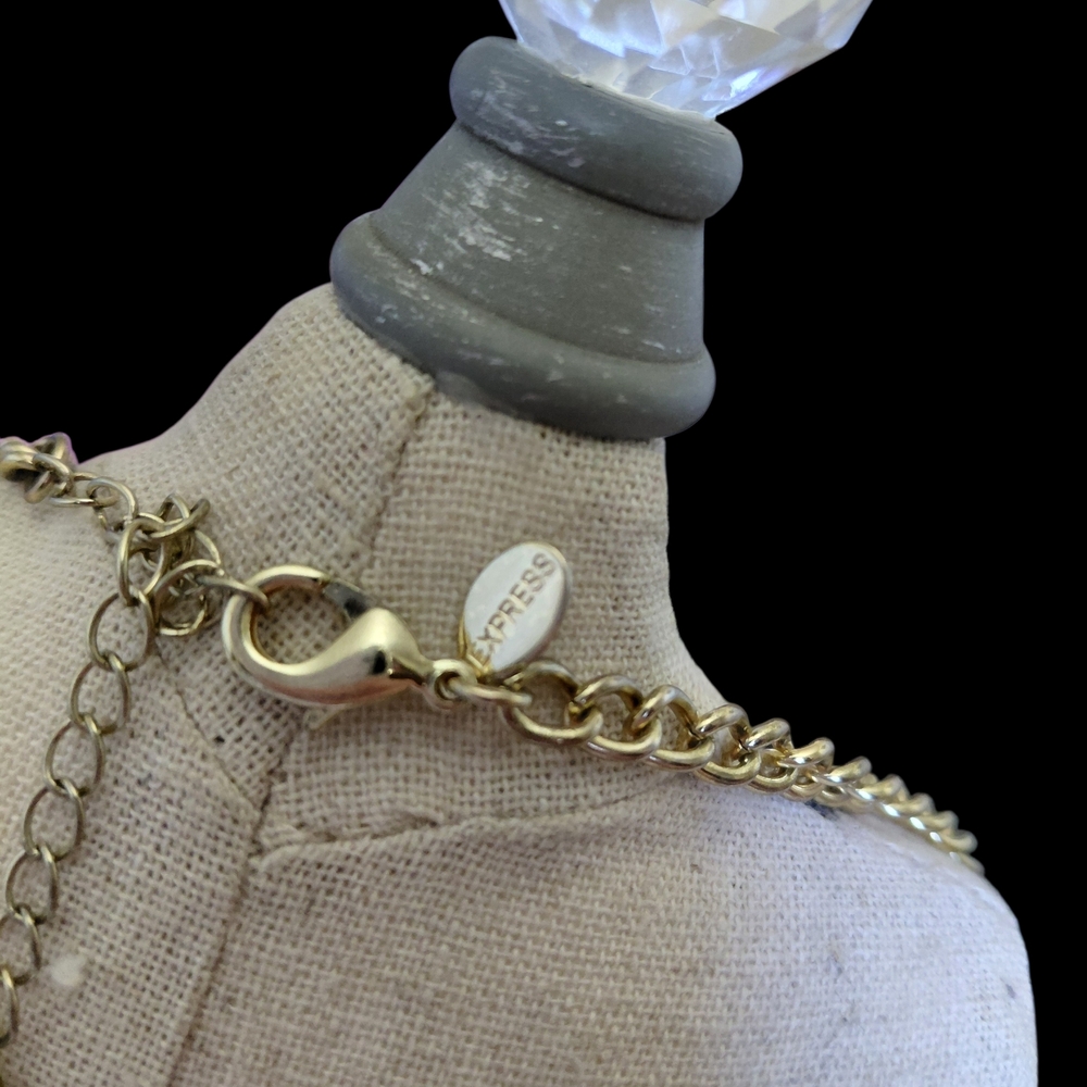 Express Gold Statement Necklace - image 5